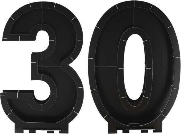 Image du produit Ginger Ray Support de ballons Mosaïque "30 ans