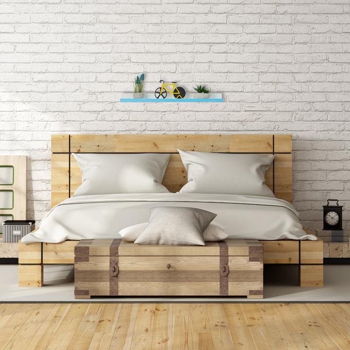 Actual product image Relaxdays Slim Floating Shelf (60 x 10 x 5 cm)