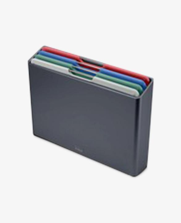 Productafbeelding Joseph Joseph Folio Snijplank Set van 4, Regular- Graphite/Coast