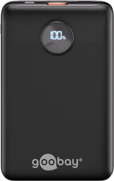 Produktbild Goobay Powerbank Kompakt 10.000 mAh (10000 mAh, 22.50 W, 38.50 Wh)