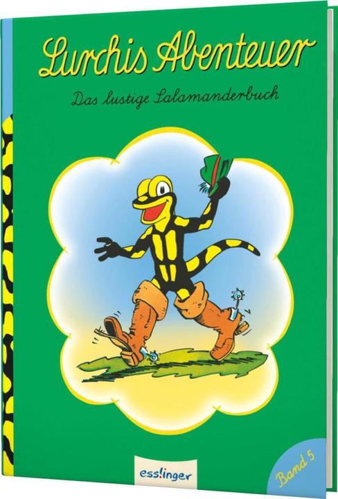Actual product image Lurchis Abenteuer 5: Das lustige Salamanderbuch (German, Olaf Sveistrup, 2020)