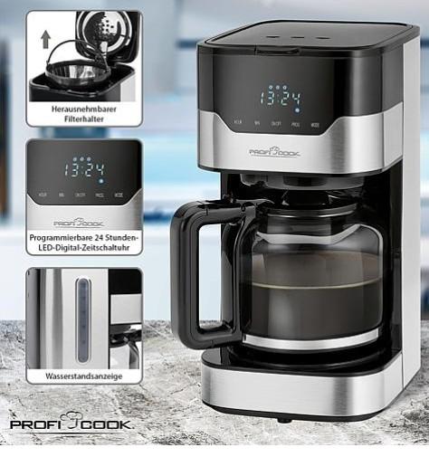 Actual product image Proficook Filterkaffeemaschine KA 1169