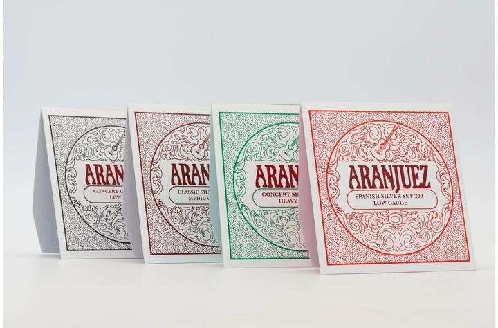 Actual product image Aranjuez Concert Silver 400 (6 x, Guitar, 0.04")