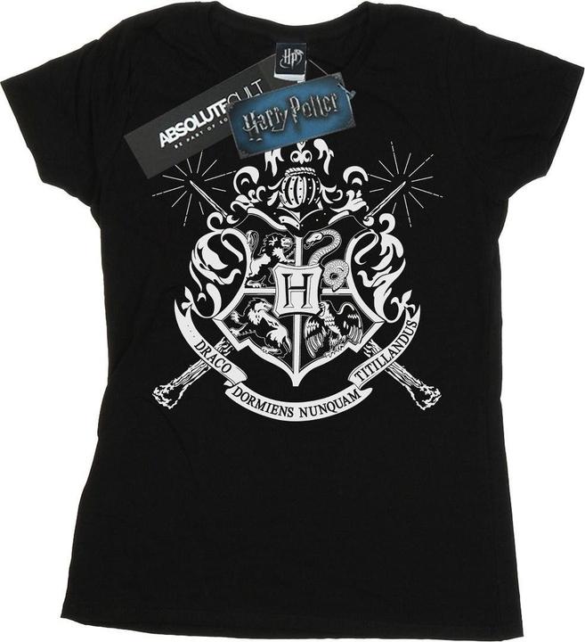 Image du produit - T-shirt HOGWARTS BADGE WANDS - Femme (XL)