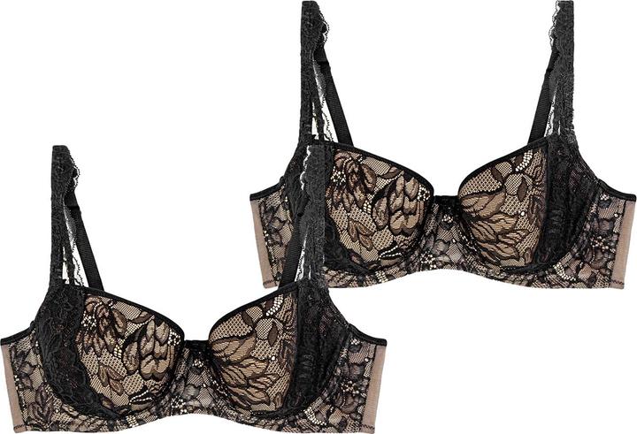 Immagine prodotto Triumph Reggiseno con ferretto Amourette Charm (75 A, Confezione da 2)