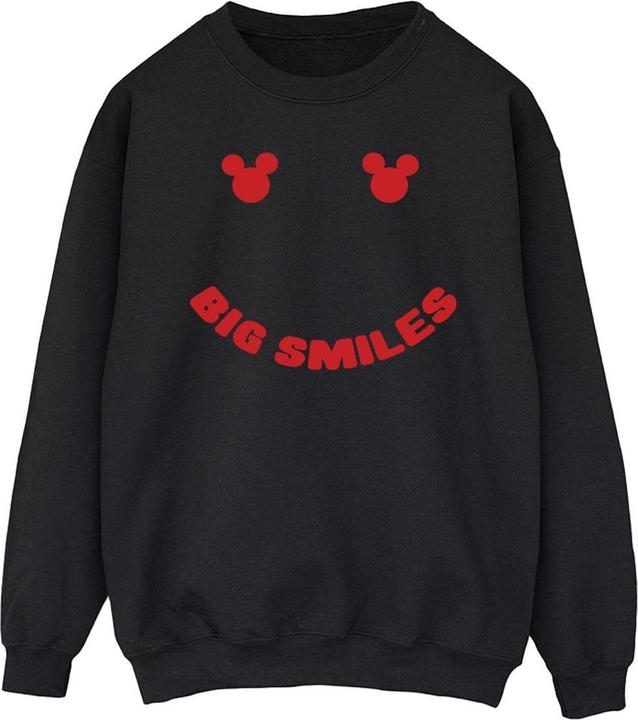 Actual product image Disney Mens Mickey Mouse Big Smile Sweatshirt (XL)
