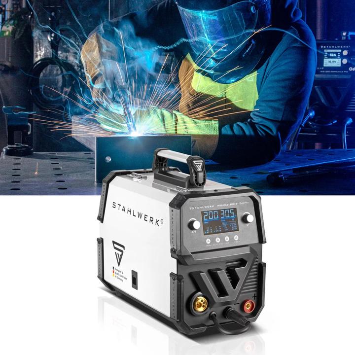 Produktbild Stahlwerk Schweissgerät MIG MAG 200 ST Digital IGBT Schutzgas mit 200 A