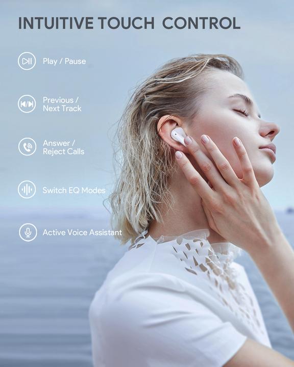 Produktbild Aukey Portable True Wireless Earbuds (20 h, Kabellos)