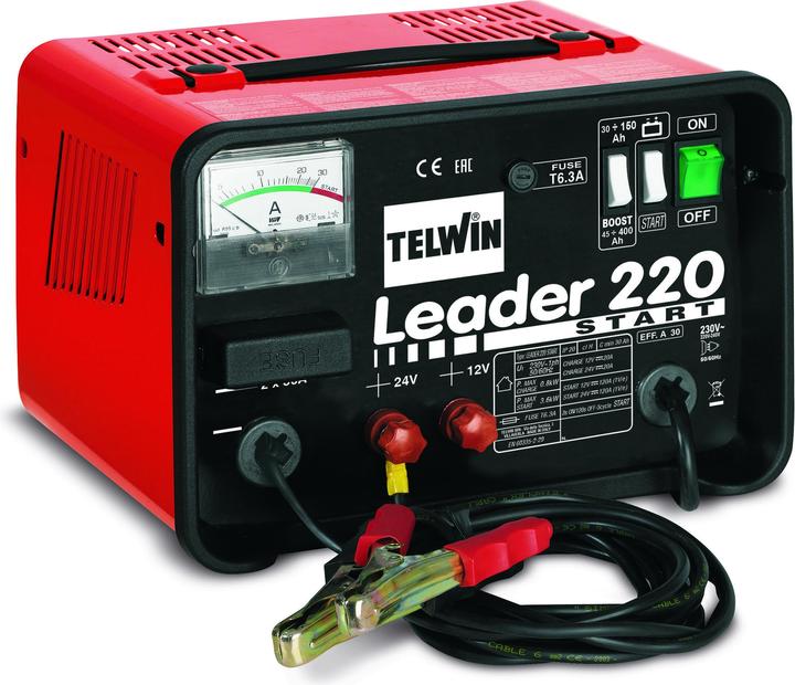 Immagine prodotto Telwin Leader 220 (12V, 24V, 30 A)