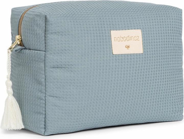 Nobodinoz Wasserdichte Windeltasche Diva Stone Blue