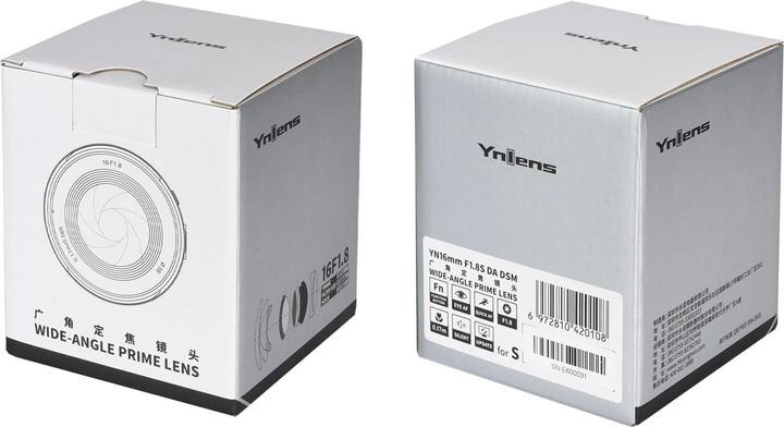 Immagine prodotto Yongnuo Obiettivo autofocus per Sony (Sony E, APS-C / DX)