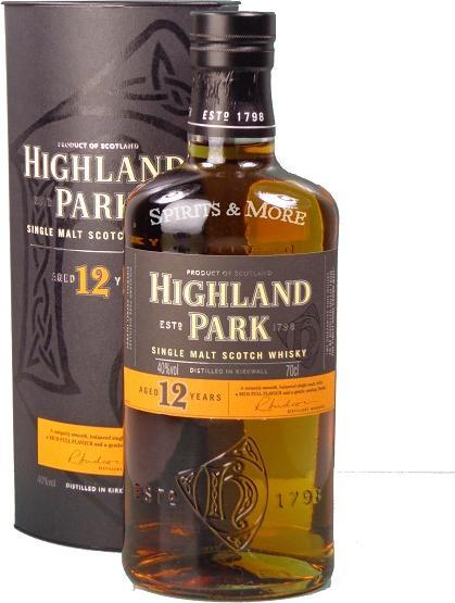 Image du produit Highland Park 12 ans (Single Malt, Scotch Whisky, 1 x 70 cl)
