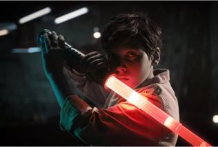 Actual product image Goliath Toys Roleplay replica lightsaber