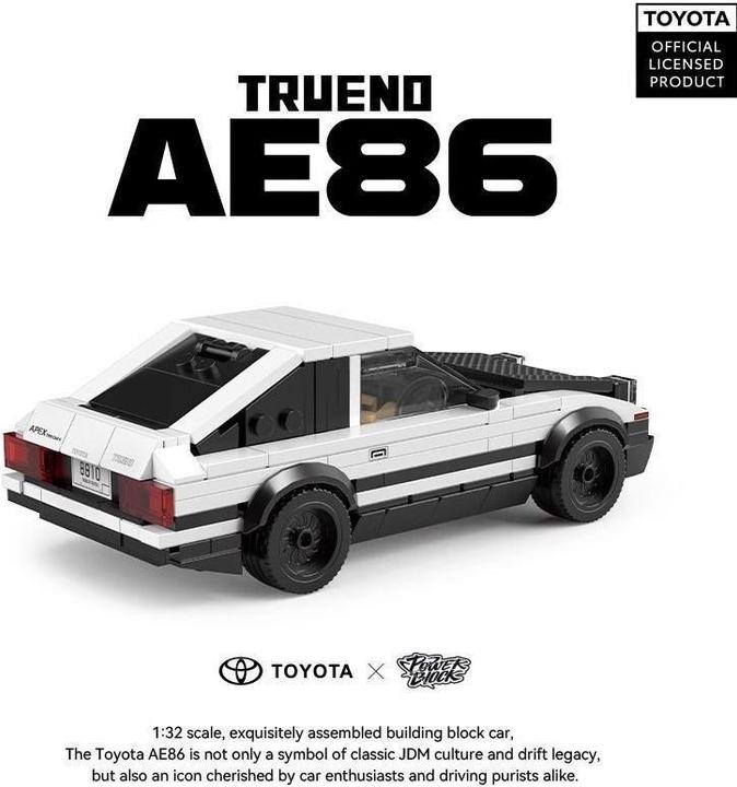 Actual product image HappyBuild Toyota™ Trueno AE86