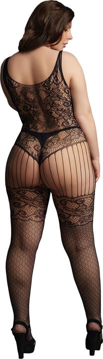 Produktbild Le Désir Lace and Fishnet Bodystocking - OSX (4XL)