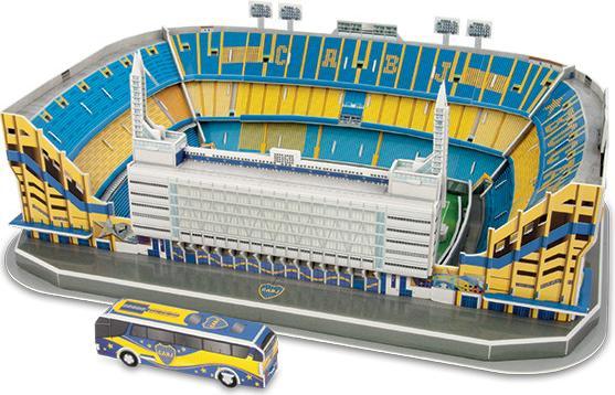 Produktbild Nanostad Boca Juniors La Bombonera Stadion 3D Puzzle (74 Teile)