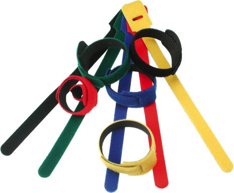Image du produit Klotz Velcro pour câbles KKL325-9 diverses couleurs (Serre-câbles velcro, 5 pcs)