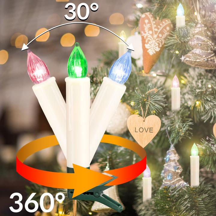 Immagine prodotto Monzana Candele per l'albero di Natale (1 x)