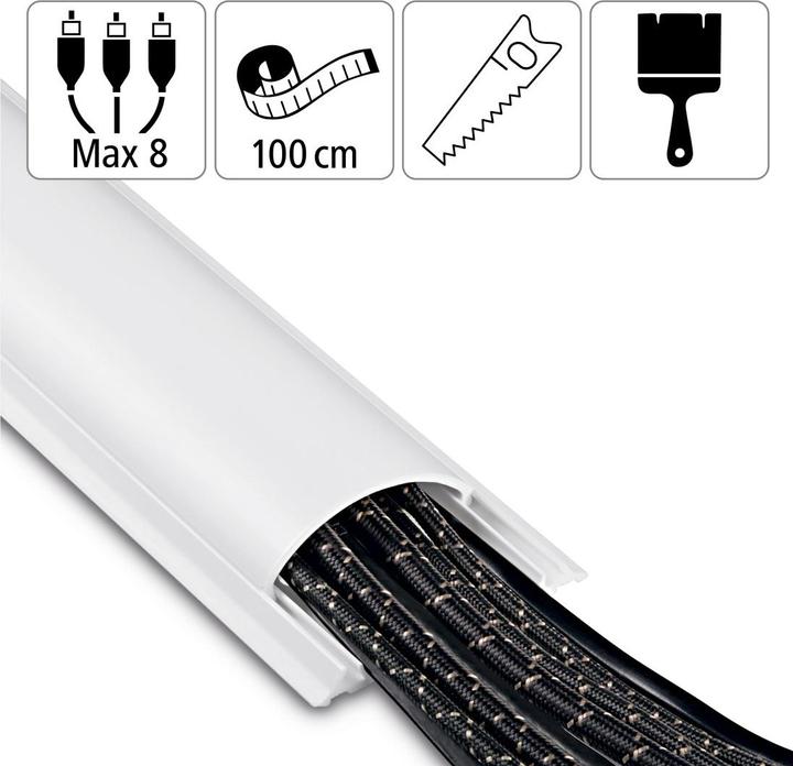 Actual product image Hama Cable duct (Duct, 100 cm)