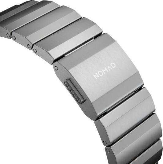 Productafbeelding Nomad Strap Titanium Silver V2 42/44/45/49mm (35 mm, Titanium)
