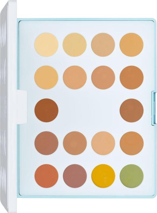 Actual product image Kryolan Dermacolor Camouflage Cream Mini Palette 18 Palette (18, Mini 3)
