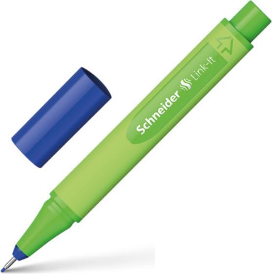 Schneider Fineliner Link-It - Blau (Blau, 1 x)