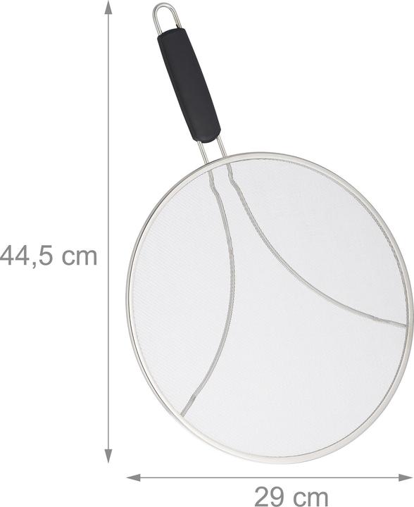 Produktbild Relaxdays Spritzschutz (29 cm, Kunststoff)