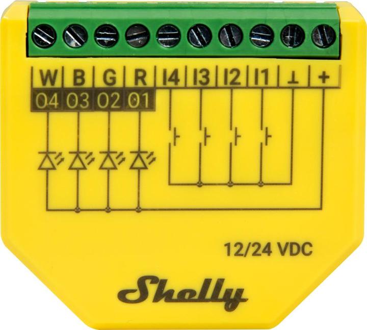 Immagine prodotto Shelly Plus RGBW PM (Attuatore dimmerabile)