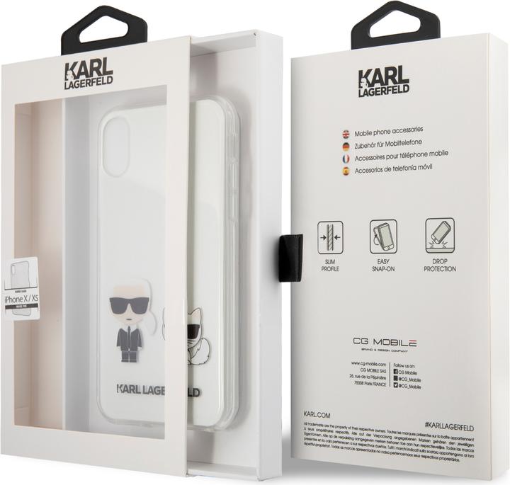 Immagine prodotto Karl Lagerfeld Caso (Apple iPhone X, Apple iPhone XS)