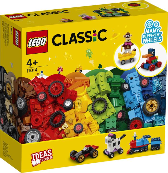 Produktbild LEGO Steinebox mit Rädern (11014, LEGO Classic)
