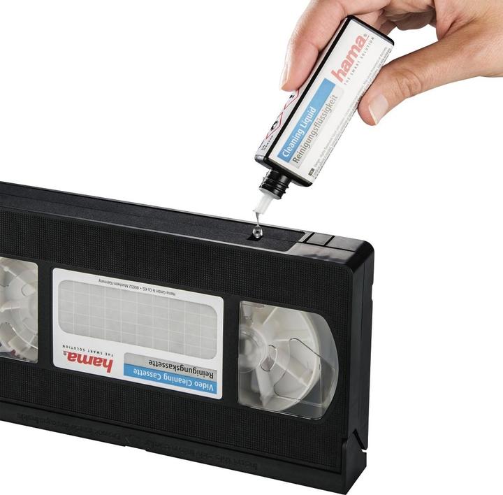 Actual product image Hama Video cleaning cassette VHS/S-VHS