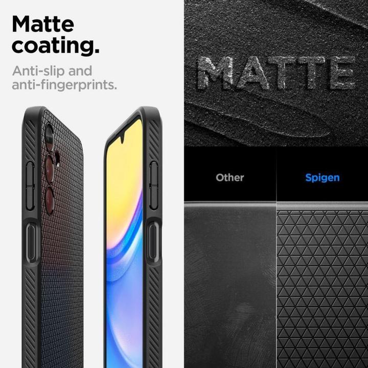 Produktbild Spigen Liquid Air Sam A15 4G/5G czarny/matte black ACS07246 (Samsung Galaxy A15)