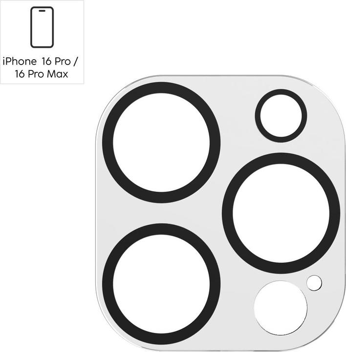 Actual product image Hama Cam Protect (1 Piece, Apple iPhone 16 Pro Max, Apple iPhone 16 Pro)
