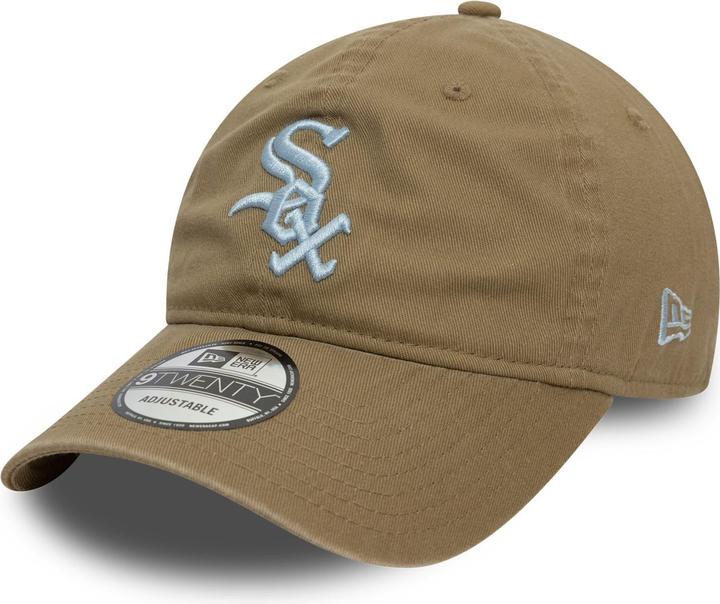 Actual product image New Era 9Twenty Cap - WASHED Chicago White Sox khaki