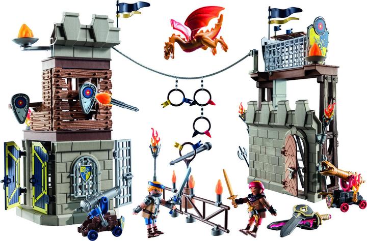 Actual product image Playmobil Novelmore vs Burnham Raiders - Tournament Arena (71298, Playmobil Novelmore)