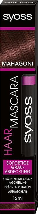 Actual product image Syoss Hair Mascara (Mahogany tree)