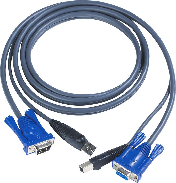 Actual product image Aten 2L-5003U KVM cable set, VGA, USB, length 3m