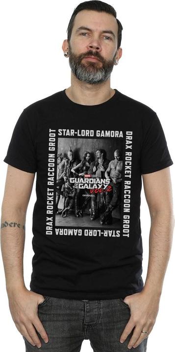 Image du produit - T-shirt GUARDIANS OF THE GALAXY FRAMED POSTER - Homme (M)