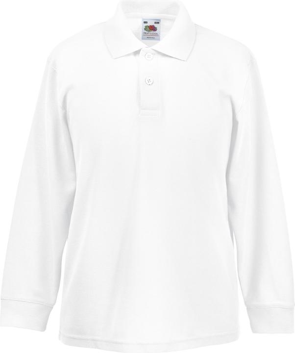 Actual product image Fruit of the Loom Polo shirt long sleeve (9, 10, 11)