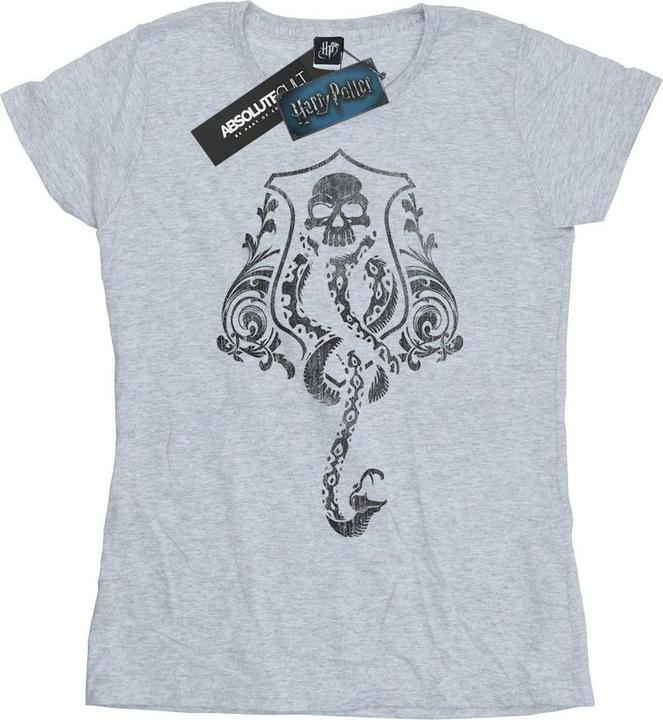 Actual product image Womens/Ladies Dark Mark Cotton Logo T-Shirt (M)