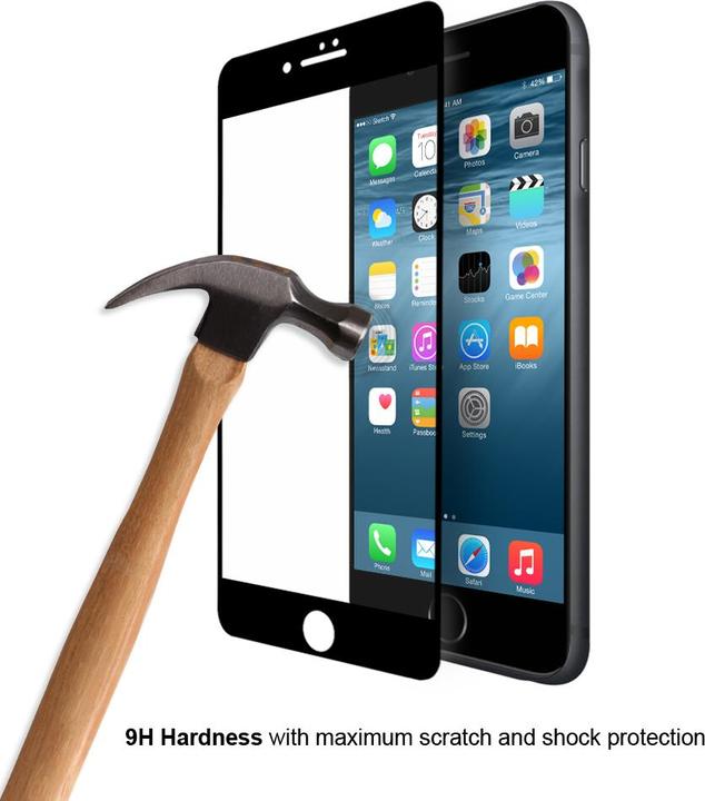 Produktbild Eiger Mountain Glass Clear Edge (1 Stück, Apple iPhone 6s, Apple iPhone 8, Apple iPhone 7, Apple iPhone 6, Apple iPhone SE (2nd Gen))