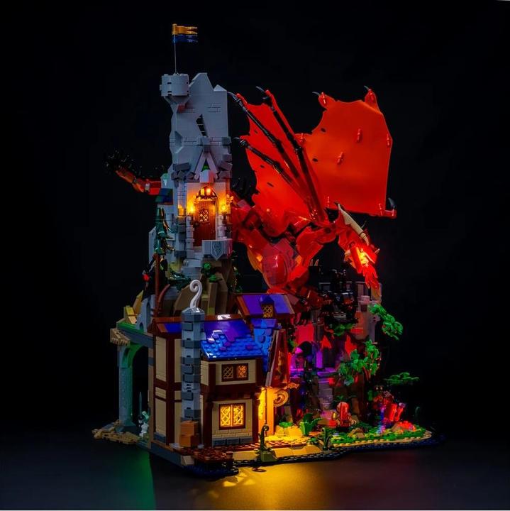 Light my bricks LEGO® Dungeons & Dragons: Red Dragon's Tale #21348 Light Kit