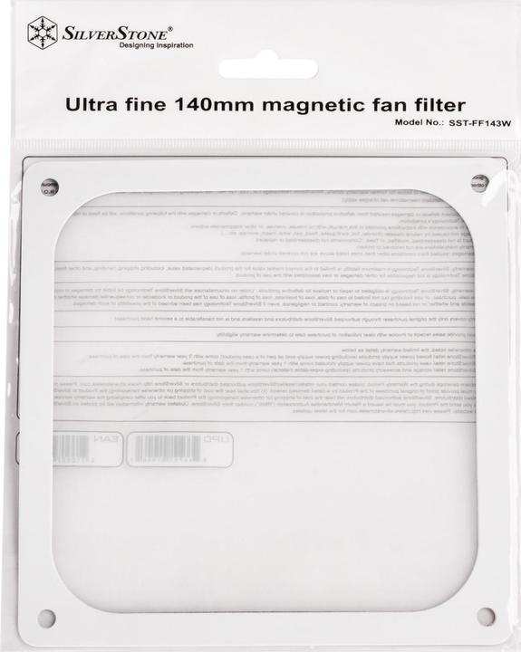 Image du produit Silverstone Filtre à poussière magnétique SST-FF143W