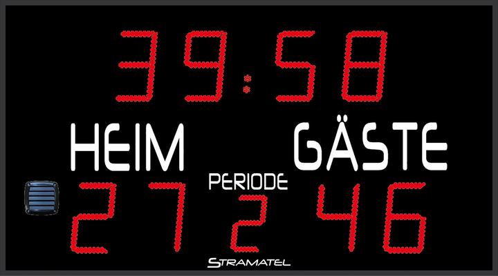 Actual product image Stramatel Scoreboard FRB Period