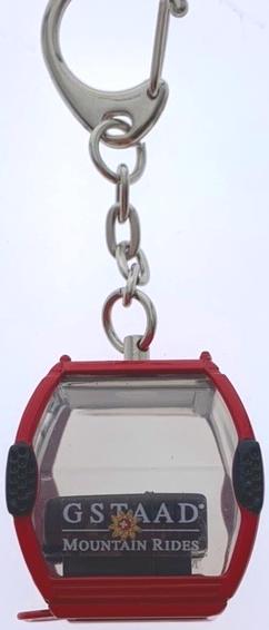 Produktbild Jägerndorfer Schlüsselanhänger rot Gstaad Omega-IV/10, Metall