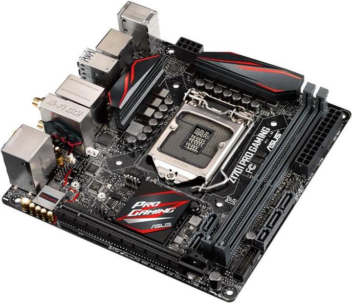 Actual product image ASUS Z170i Pro Gaming (LGA 1151, Intel Z170, Mini-ITX)