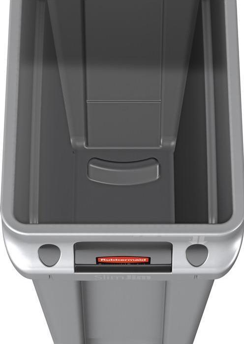 Actual product image Rubbermaid Plastic recyclable material collector (87 l)