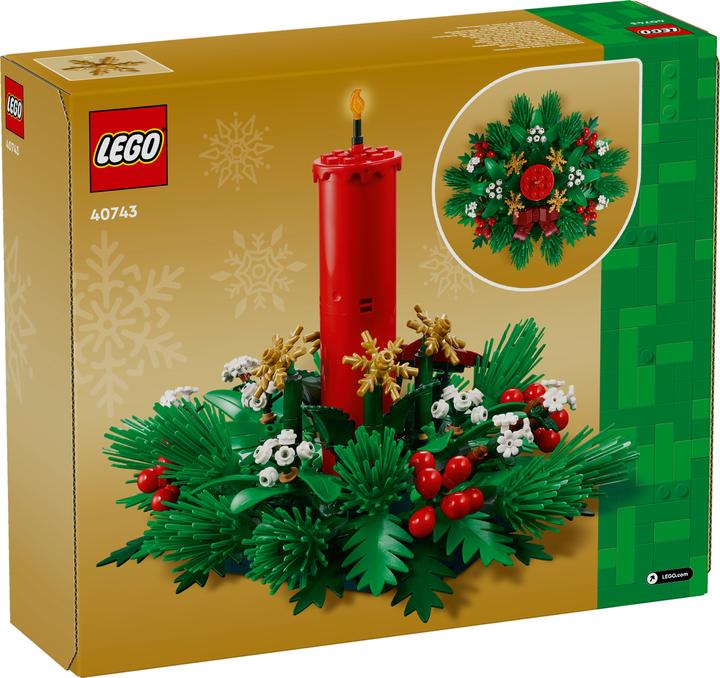 Produktbild LEGO Weihnachtsgesteck (40743, LEGO Iconic)