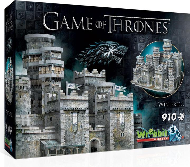 Produktbild Wrebbit 3D Game of Thrones: Winterfell (910 Teile)