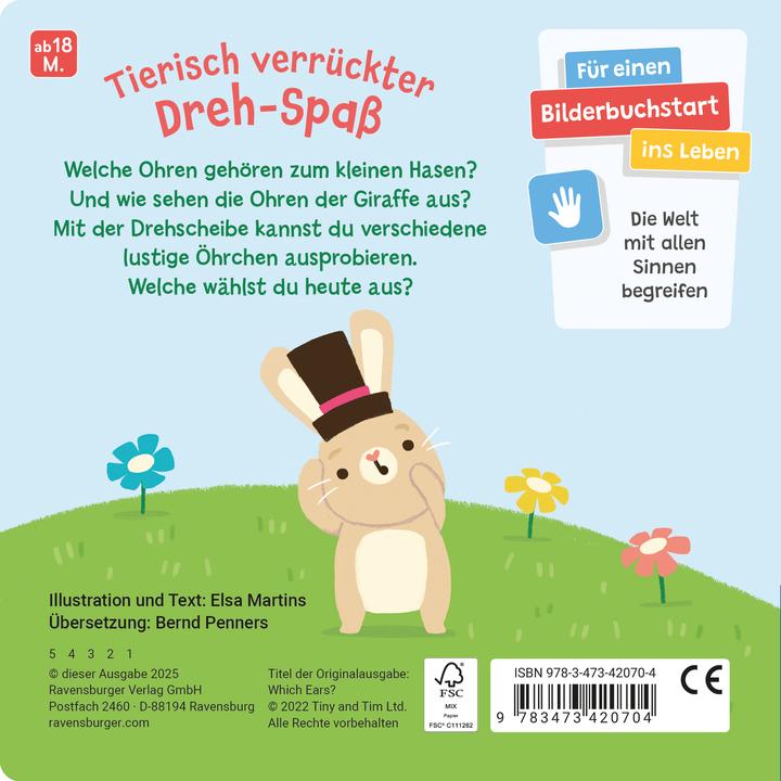 Produktbild Ravensburger Was wackelt hier? Spielbuch ab 18 Monaten, Bilderbuch, Pappbilderbuch (Deutsch)